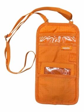 Baggallini Orange Ripstop Organizer Pouch, NWOT
